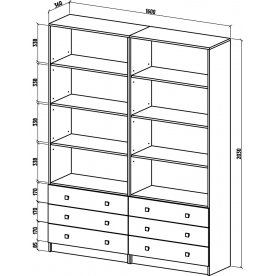 Шкаф Бостон-22