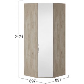 Шкаф Эмбер СМ-348.07.007 R