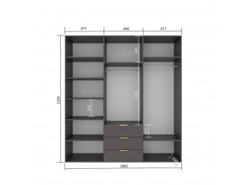 Шкаф Фиеста