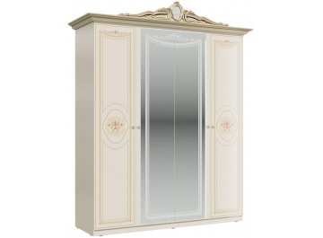 Шкаф для одежды Грация 190 слоновая кость