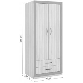 Шкаф Нобиле Пл-95/60 ШК