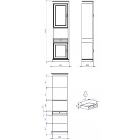 Шкаф Сиенна