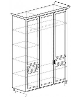 Шкаф Прованс №404