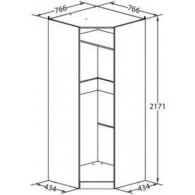 Шкаф Сабрина СМ-307.07.231-01
