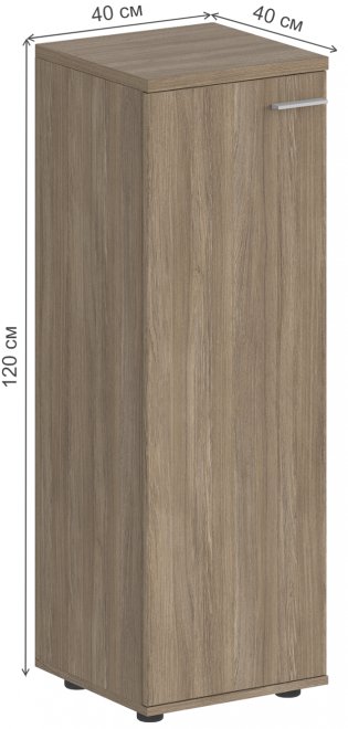 Шкаф SG.804 левый дуб темный