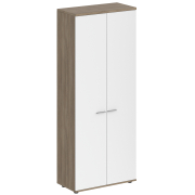 дуб темный / белый