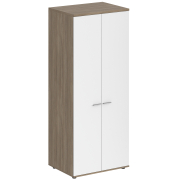 дуб темный / белый