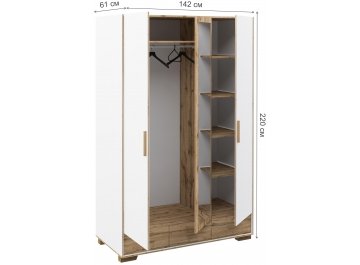 Шкаф Сканди МН-036-33