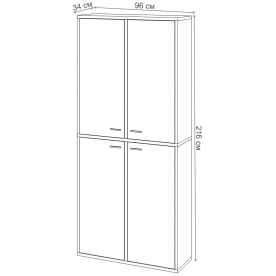 Шкаф СУ ш2в2+4ФГ