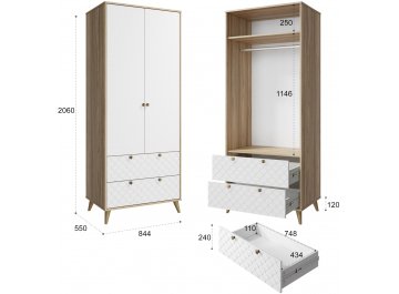 Шкаф Велламо