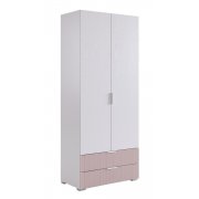 белое дерево / пудра розовая эмаль