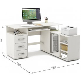 Компьютерный стол Амбер-12К