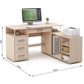 Компьютерный стол Амбер-12Я