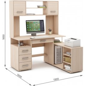 Компьютерный стол Амбер-24Я