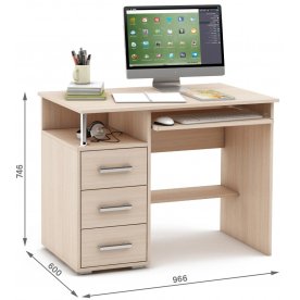 Компьютерный стол Амбер-4К