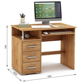 Компьютерный стол Амбер-4К