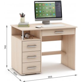 Компьютерный стол Амбер-4Я