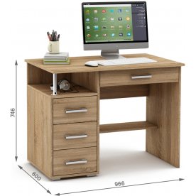 Компьютерный стол Амбер-4Я