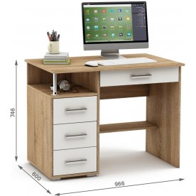 Компьютерный стол Амбер-4Я