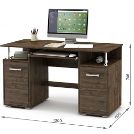 Компьютерный стол Амбер-5К