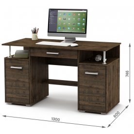 Компьютерный стол Амбер-5Я