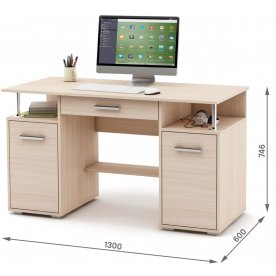 Компьютерный стол Амбер-5Я