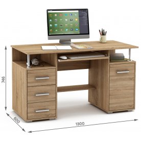 Компьютерный стол Амбер-7К