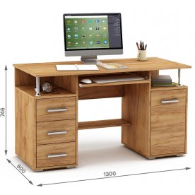 Компьютерный стол Амбер-7К