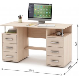 Компьютерный стол Амбер-8