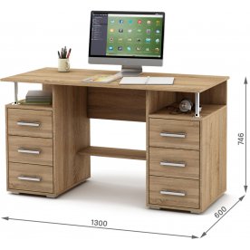 Компьютерный стол Амбер-8