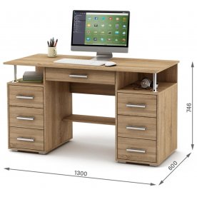 Компьютерный стол Амбер-8Я