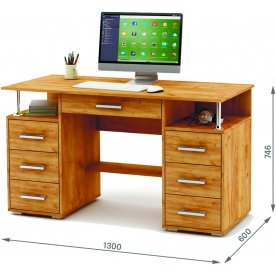 Компьютерный стол Амбер-8Я