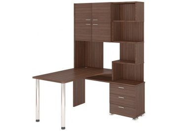 Компьютерный стол Домино СР-500М/140 КШШ-Ч-правый