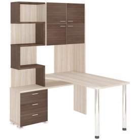 Компьютерный стол Домино СР-500М/160 КШК-Ч-левый