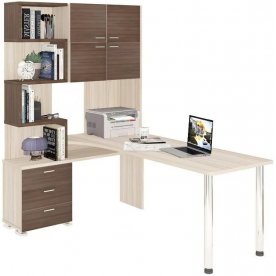 Компьютерный стол Домино СР-500М/190 КШК-Ч-левый