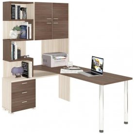 Компьютерный стол Домино СР-500М/190 КШШ-Ч-левый