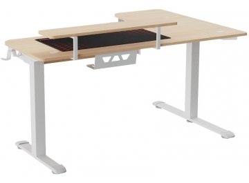 Компьютерный стол Eureka ERK-EHD-L60R-MW