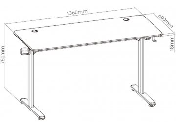 Компьютерный стол Foxgear Fidel
