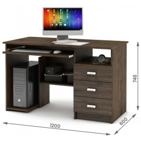 Компьютерный стол Имидж-16