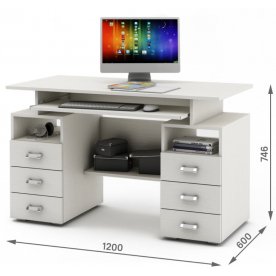 Компьютерный стол Имидж-44