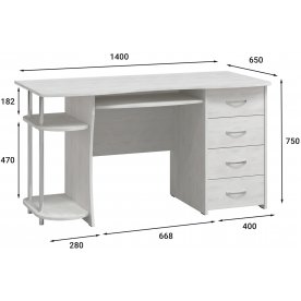 Компьютерный стол С-222БН