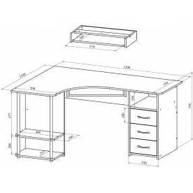 Компьютерный стол С-237