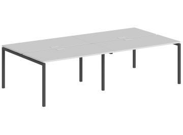 Компьютерный стол SG.244 антрацит / белый