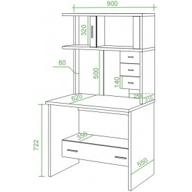 Компьютерный стол СК-10М