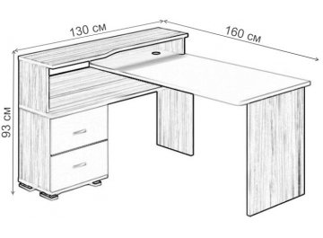 Компьютерный стол СР-620/160