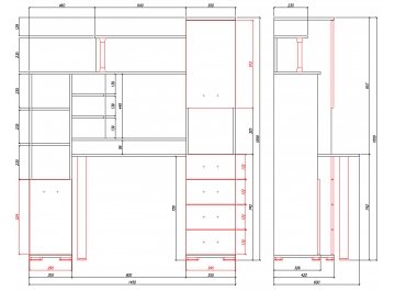 Компьютерный стол Вента-1