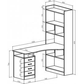 Компьютерный стол Атлант-18