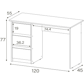 Письменный стол Айден СТП06-1200