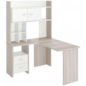 Письменный стол Домино Lite СКЛ-Угл130+НКЛХ-120 КБЕ левый