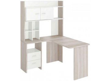 Письменный стол Домино Lite СКЛ-Угл130+НКЛХ-120 БЕК левый